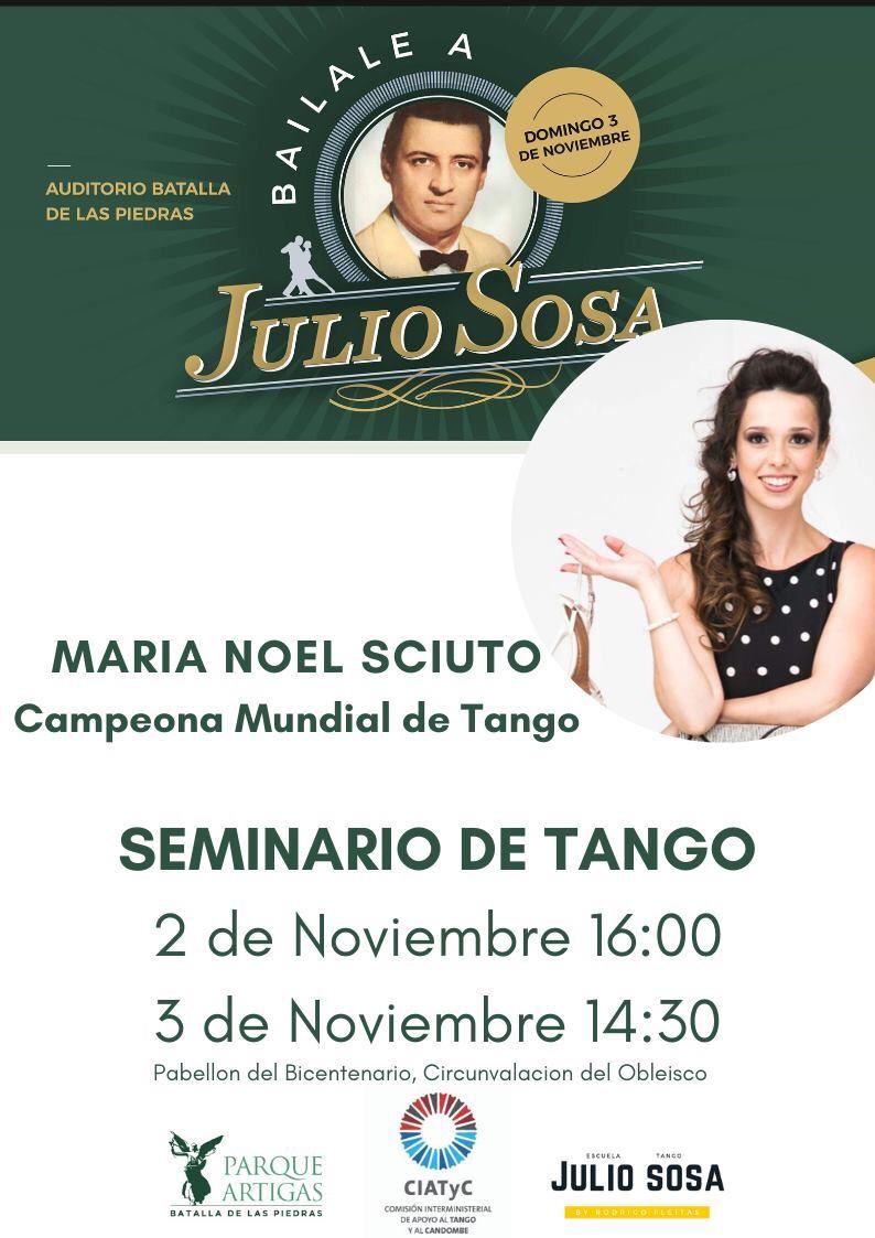 Seminario de tango a cargo de Maria Noel Sciuto- Campeona de tango
