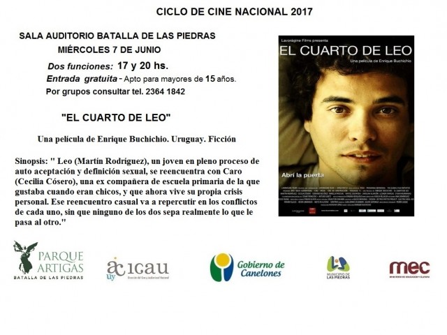 Ciclo de Cine Nacional 2017-"El cuarto de Leo"
