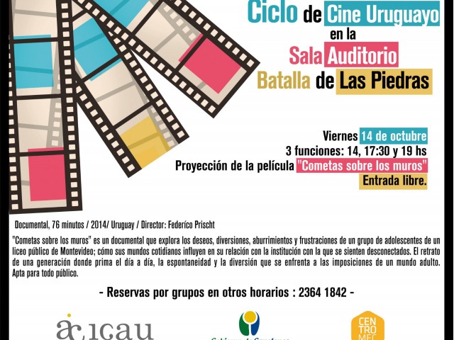 Ciclo de Cine Uruguayo en la Sala Auditorio Batalla de Las Piedras 